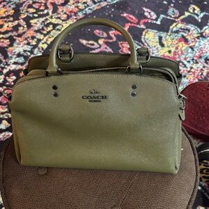 Coach Olive Green Women's Satchel